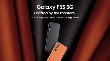 Samsung Galaxy F55 5G: 120Hz AMOLED-skjerm, Snapdragon 7 Gen 1-prosessor, 50 MP kamera og 5000 mAh batteri for $ 325