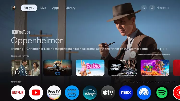 Android TV oppdaterer operativsystemet først i ...