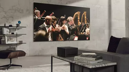 LG har avduket en enorm trådløs 4K Signature OLED M trådløs 4K-TV med 120 Hz bildefrekvens til over 30 000 dollar.