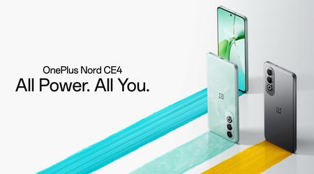 OnePlus Nord CE 4: 120 Hz AMOLED-skjerm, Snapdragon 7 Gen 3-brikke, 5 500 mAh batteri med 100 W lading, Android 14 og et tredobbelt 50 MP-kamera.