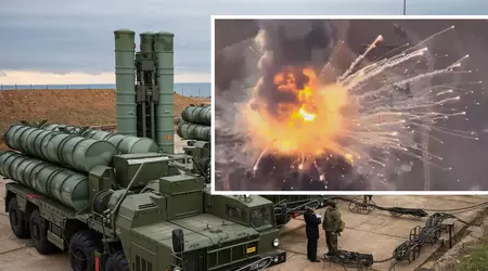 Russlands luftvernsystem S-400 Triumf og missiler med en rekkevidde på 400 km til en verdi av hundrevis av millioner dollar ble ødelagt på Krim.