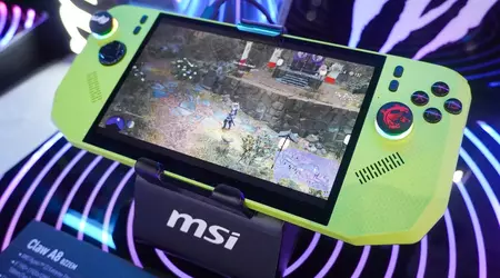 MSI avduket Claw A8, sin første bærbare konsoll med en AMD-brikke
