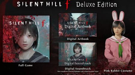 Silent Hill f er tilgjengelig for forhåndsbestilling med Deluxe-utgaven, som gir tidlig tilgang og den sprø Pink Rabbit-kostymen