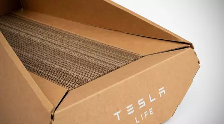 Uventet: Tesla har lansert en katteseng i stil med den elektriske pickupen Cybertruck.