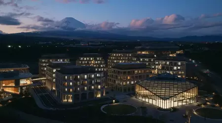 Toyota har fullført første fase av byggingen av Woven City testcampus i Japan