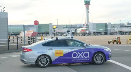 DHL og Oxa tester selvkjørende kjøretøy på Heathrow lufthavn