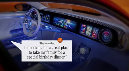 Mercedes-Benz og Google vil lære den AI-drevne stemmeassistenten å svare på punktspørsmål på Google Maps på en implementerbar måte
