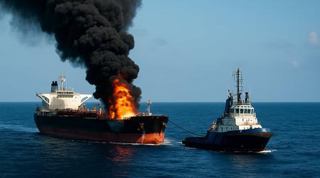 Eksplosjon på et oljetanker utenfor kysten av Libya: dette er den femte hendelsen som involverer en tanker som kalte ved en russisk havn dagen før