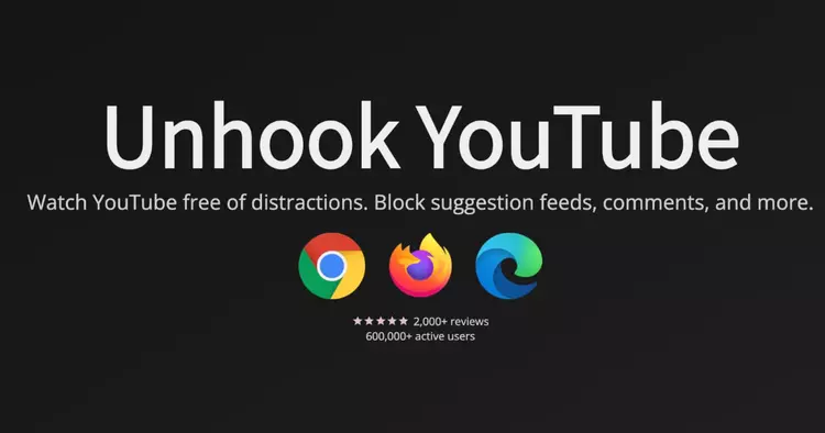 Unhook YouTube: hvordan bli kvitt alle ...