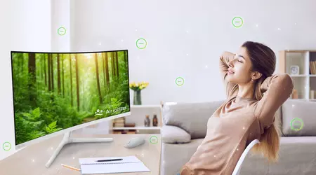 Nye Asus VU249HFI-W, VU279HFI-W og VU34WCIP-W-skjermer med luftrensingsfunksjon bekjemper allergener og støv