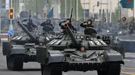 Kasakhstan "moderniserte" sine T-72A i all hast, så ingenting ble oppdatert