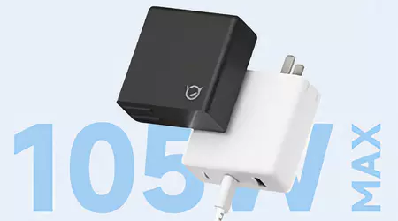 Lenovo har begynt å selge en GaN-lader med tre porter og 105 W effekt for 23 dollar.