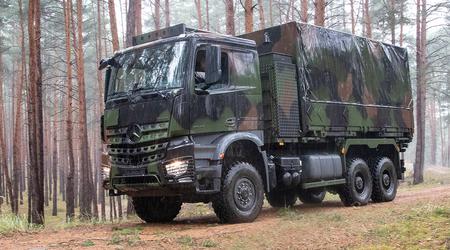 Daimler Truck har mottatt en stor ordre fra Bundeswehr for Mercedes Arocs-lastebiler