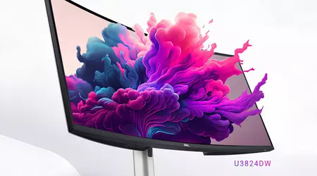 Dell UltraSharp 38 (U3824DW) har ankommet Europa: en skjerm med buet skjerm og USB-hub til 1303 euro.