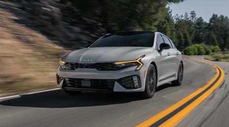 Amerikanske Kia K5-er får tilfeldig lysjustering for Korea