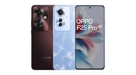 OPPO F25 Pro: 120 Hz AMOLED-skjerm, MediaTek Dimensity 7050-brikke, IP65-beskyttelse og 64 MP-kamera til 290 USD