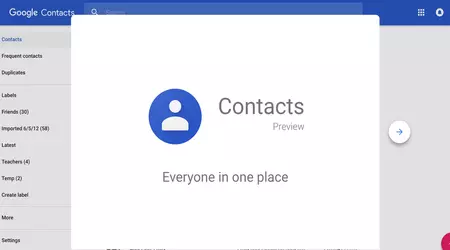 Oppdatering av Google Kontakter gjør det enklere å opprette nye poster