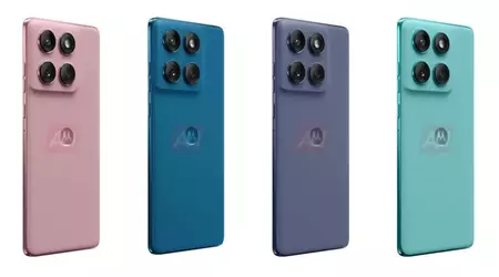 Motorola Edge 60 Fusion ble vist i gjengivelser før kunngjøringen: alle fire farger