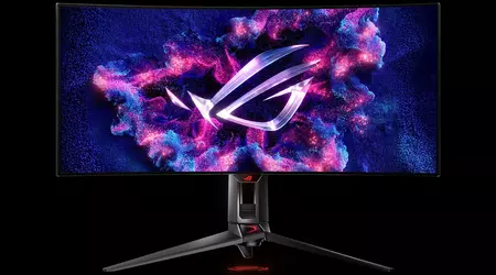 ASUS ROG Swift OLED PG34WCDM er verdens første 34-tommers OLED-skjerm med 240 Hz oppdateringsfrekvens.