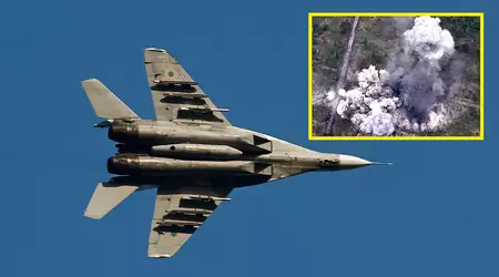 Ukrainas væpnede styrker viser en sjelden video av amerikanske JDAM smartbomber i bruk