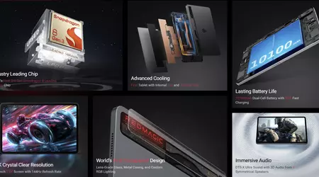 ZTE lanserer RedMagic Nova spillbrett med 2,8K-skjerm og Snapdragon 8 Gen-brikkesett 
