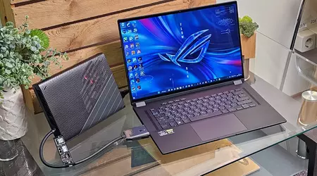 ASUS ROG Flow X16 Oversikt: Kraftig bærbar transformator med dockingstasjon