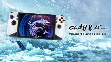 Kult design og forbedrede spesifikasjoner: MSI avduket Claw 8 AI+ Polar Tempest Edition håndholdte konsoll