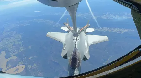 Polsk F-35A tanket drivstoff i amerikansk luft for første gang 