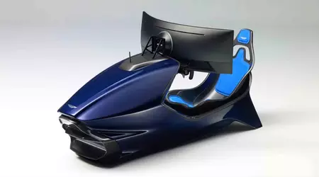 Aston Martin og Curv Racing har avduket en ny simulator til 90 000 dollar - med en RTX 5090 og en monocoque i karbonfiber