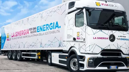 Supermarkedkjeden Lidl har blitt den første brukeren av den elektriske Mercedes-Benz eActros 600 i Italia