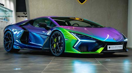 Lamborghini med den mest uvanlige fabrikkmalingsjobben til salgs i Nederland