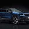 Miniatyr Jeep Compass 2023 bakfra.