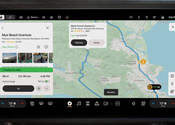 Rivian har bygget Google Maps inn ...