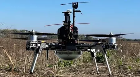 Finnene presenterer en ny Steel Eagle ER-angrepsdrone utviklet spesielt for den ukrainske hæren