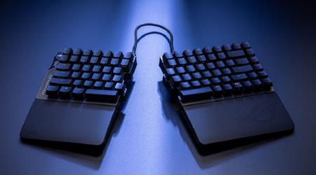 Asus har avduket ROG Falcata, et stilig delt tastatur for fans av konkurransespilling