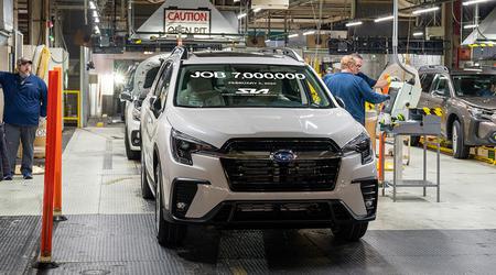 Subaru flytter produksjonen av biler for Canada fra USA til Japan