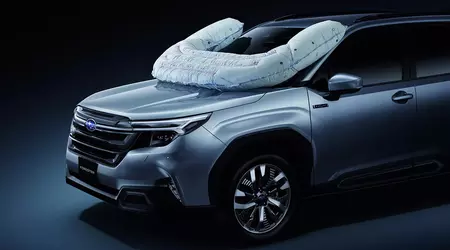 Subaru har utviklet en utvendig kollisjonspute som beskytter syklister mot å treffe vindusstolpene