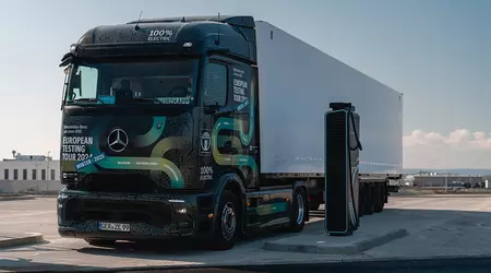 Mercedes eActros 600 elektrisk lastebil sikter mot Guinness-rekord