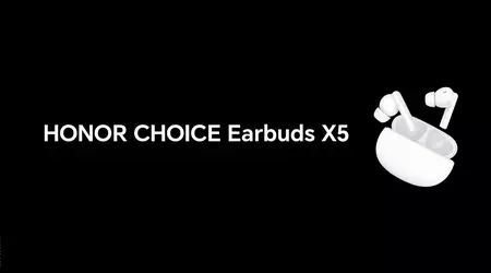 Honor lanserte Choice Earbuds X5 med ANC, Bluetooth 5.3, spillmodus og opptil 35 timers batterilevetid for 25 dollar.