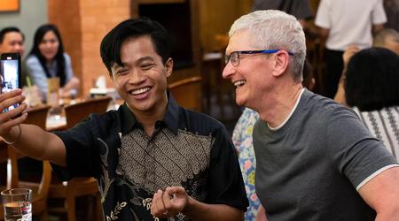 En utfordring fra Tim Cook: Hvordan ta en selfie med Apples administrerende direktør?