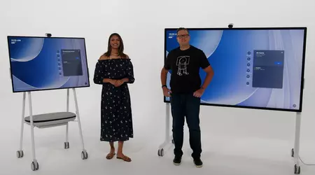 Microsoft kunngjorde den interaktive 4K-skjermen Surface Hub 3 med portrettmodus og en oppdatering av Surface Hub 2S.