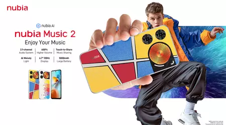 ZTE har avduket en ny Nubia Music 2-smarttelefon med tre bredbåndshøyttalere og DTS:X Ultra-støtte