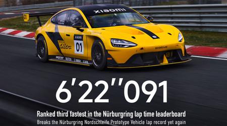 Xiaomi har brutt Nürburgring-rekorden sin igjen og lansert en begrenset utgave SU7 Ultra sedan