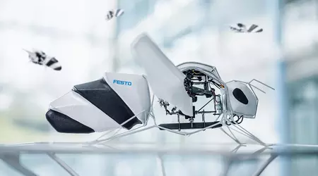 Så lenge det ikke er som i TV-serien Black Mirror! Festo presenterte en sverm av bioniske bier på Hannover-messen