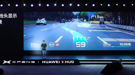Xpeng og Huawei har gjort bilvinduet til en gigantisk augmented reality-skjerm