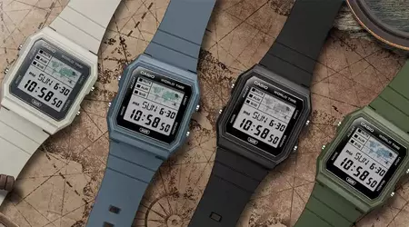 Ny Casio LF-30W-1A med et verdenskart er nå tilgjengelig i butikker i Europa