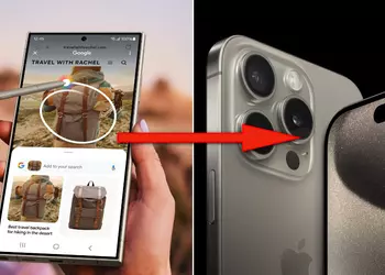 Circle to Search-funksjonen skal vises på ...