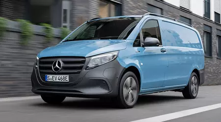 Mercedes-Benz eVito varebil har fått nytt batteri og økt rekkevidde til 480 kilometer