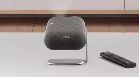 ViewSonic M1 Max - bærbar FullHD-projektor med Google TV, Harman Kardon-lyd og 360° rotasjon