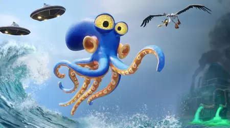 Denne blekkspruten er vakker! Konami har avdekket nye gameplay-opptak fra den morsomme plattformeren Darwin's Paradox!